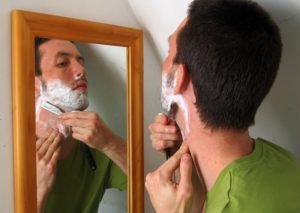 Aftershave skin care